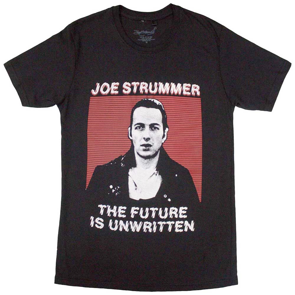 Joe Strummer - The Future Is Unwritten Heren Tshirt - Zwart